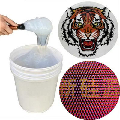 Soft Colorable 3D četkica za zube efekt odjeće Logo uzorak za ispis silikonske gume tinta